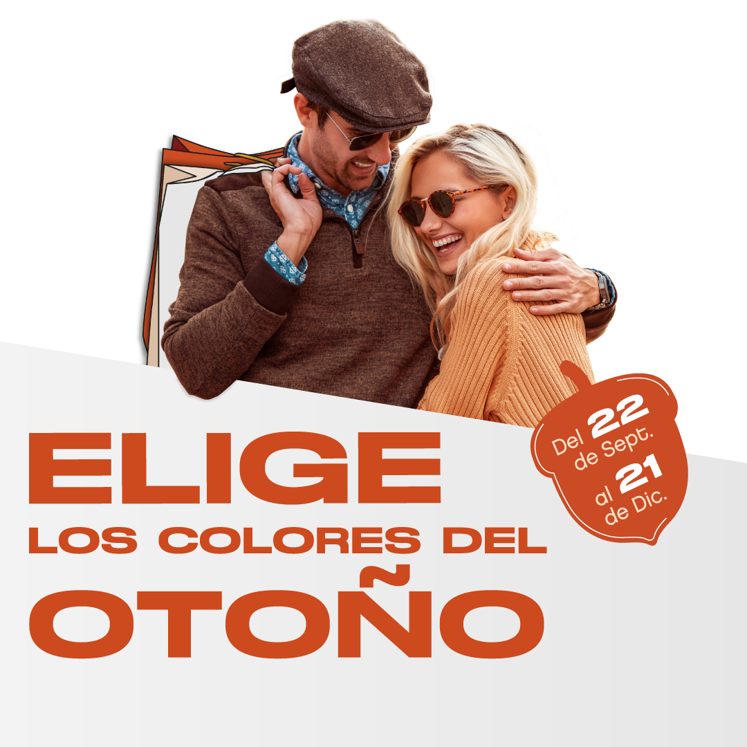 Pareja chico y chica con looks de otoño