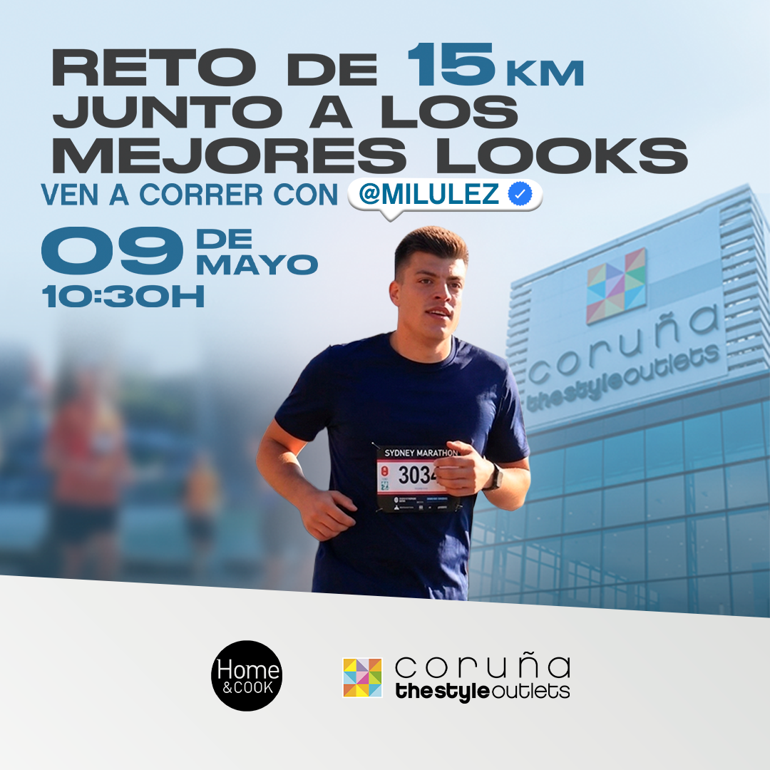 corre 15km en un centro comercial