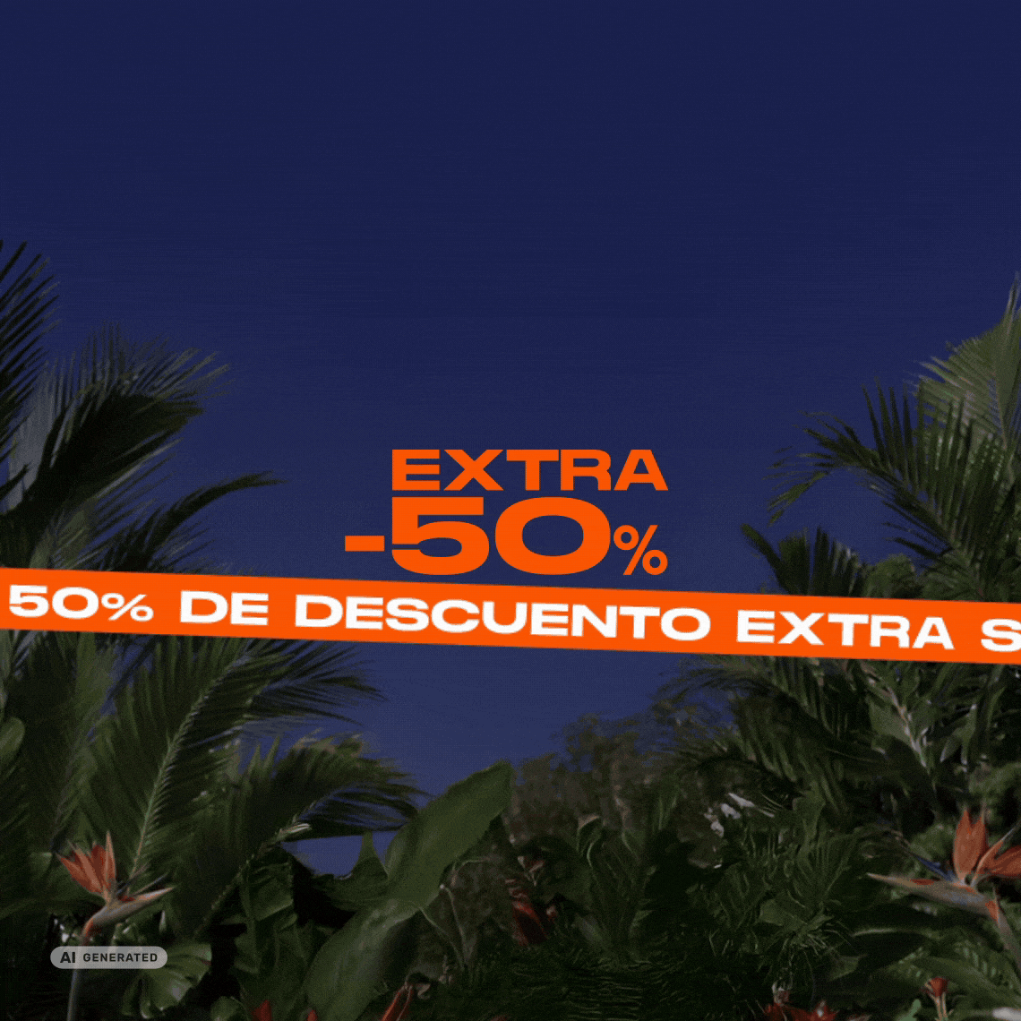 Promoción Jungle con chica y tigre