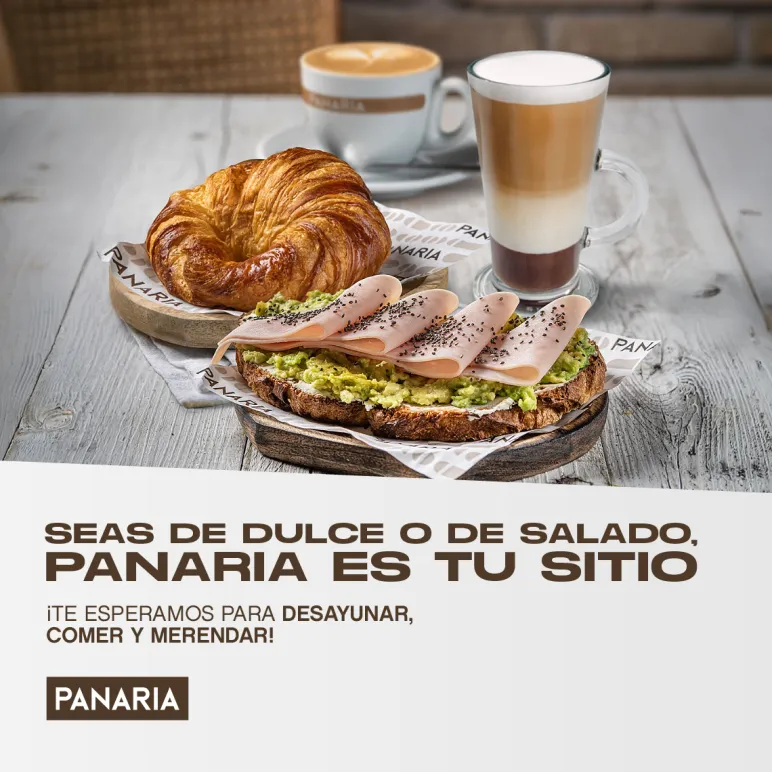 Salad and sweet products with coffe