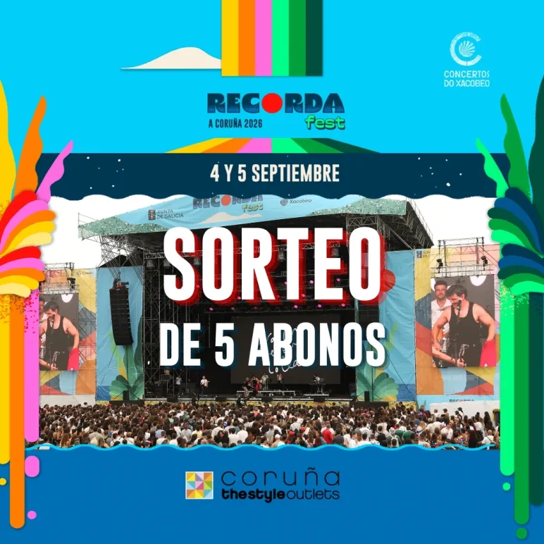 Imagen sorteo de entradas para festival